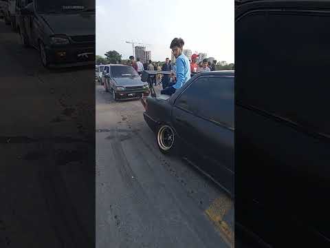 Heavy Sound of Car Silencer || Modified Honda In Car Show #shorts #viralshorts