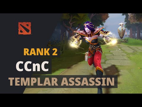 CCnC (Rank 2) plays Templar Assassin Dota 2 Full Game