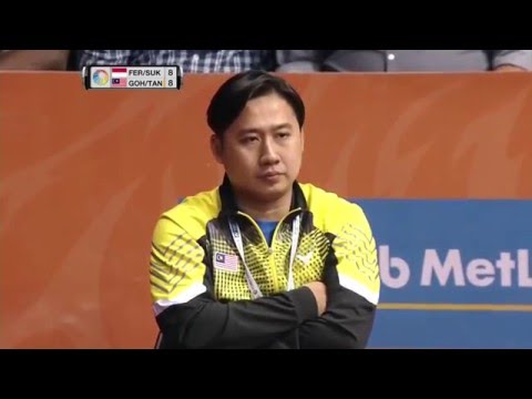 Yonex Sunrise India Open 2016 | Badminton SF M2-MD | Fer/Suk vs Goh/Tan