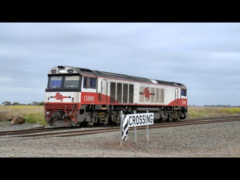 D762V SCT's CSR001 Diesel Locomotive Light Engine (29/9/2021) - PoathTV Australian Trains & Railways