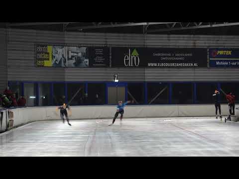 NK Pure Sprint 500m |Colin Schrijver - Calvin van Klink