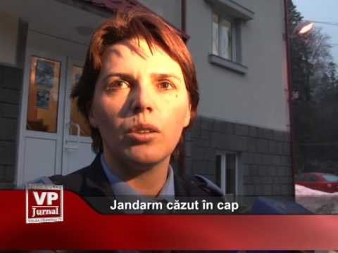 Jandarm căzut în cap