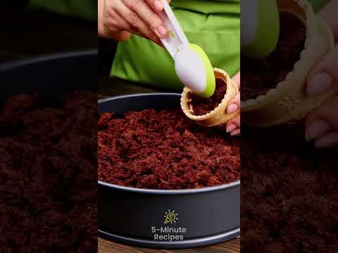 When Chocolate Cake Meets Chaos 🍦🥝