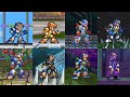 All X S Armors Demonstration Mega Man X Series