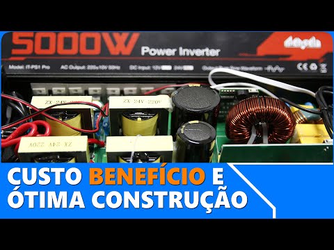 Inversor Mensela 5000W, Mudando Frequência e REVIEW