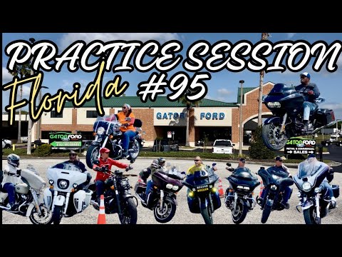 Practice Session #95 - (Spring Session) Advanced Slow Speed Motorcycle Riding Skills