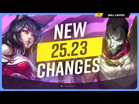 ALL NEW CHANGES for PATCH 25.23 - 7 OFF META JUNGLE BUFFS!