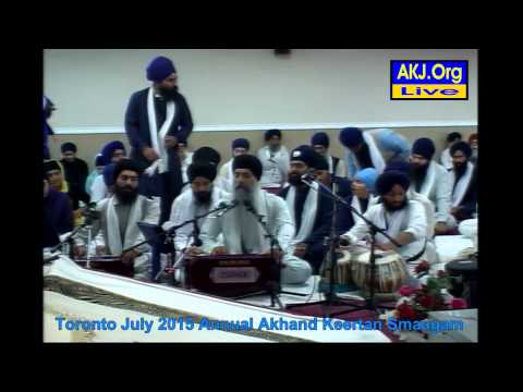 074 Toronto July 2015 Smaagam - Thursday Evening - Bh. Harpreet Singh Jee