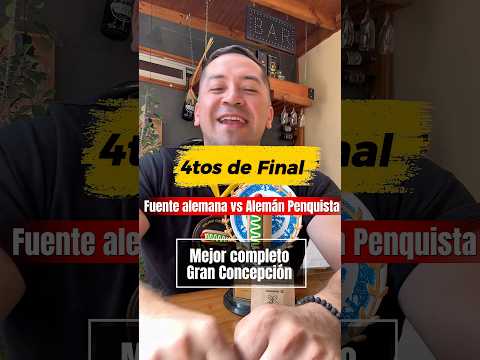📍4tos de Final. Fuente alemana vs Alemán Penquista 🇨🇱 #concepcion #completos