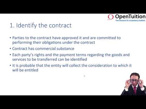 Revenue – contract and performance obligations - CIMA F2