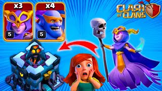 TH13 Earthquake Super Witch Attack Strategy |  Attack Th13 | Th13 Attack Strategy | Clash Of Clans