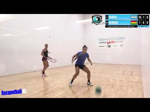 Racquetball Highlights - Vargas vs Barrios 2020