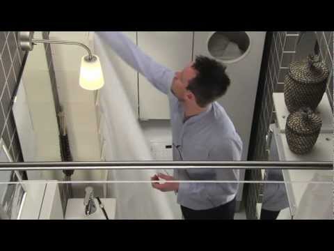 IKEA für kleine Räume: 2,7 m²  Bad mit Raum zum Entspannen