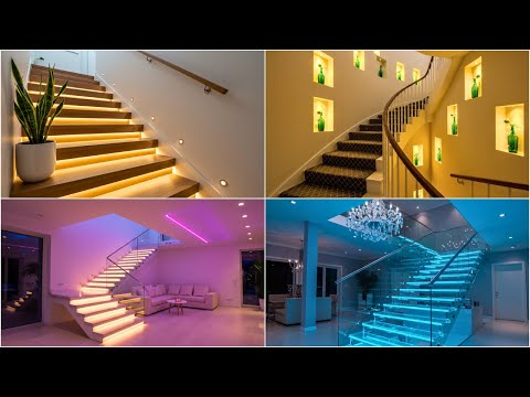 Indoor Staircase Lighting Ideas - Wall Sconce and Hanging Light Ideas 2025 for Your Home Stairway