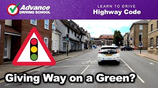 Giving Way on a Green?
