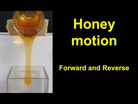 A study of Liquid in Motion (Using honey)