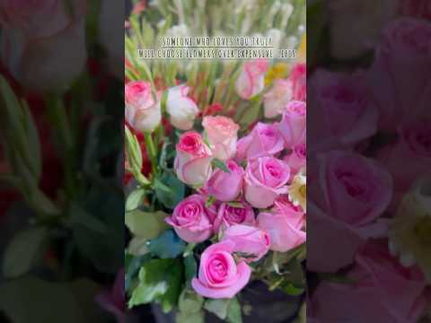 Love is pure joy happiness, and a flower can make it complete