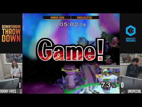 DTTD #3 SSBM - Bobby Frizz (Fox) Vs. Unspecial (Falco) Winners Semis