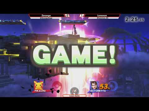 Smash 4 Singles Weekly #16 LS   Zerango VS Lemmon