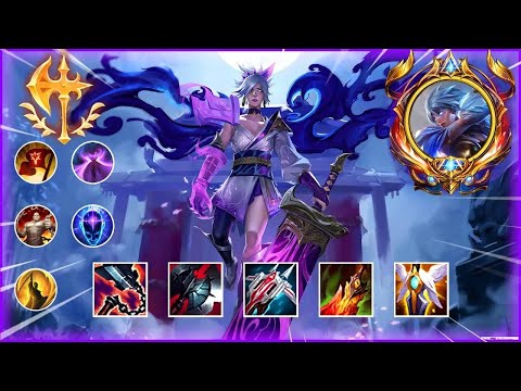 General Sniper Riven Montage | 2021Best 美服13岁王者锐雯 3个王者号 Plays |  踩点