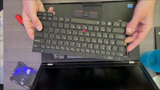 Replace the keyboard on a Lenovo Thinkpad W530 laptop