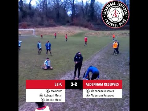 SJFC 3-2 Aldenham Reserves - 08/01/2022