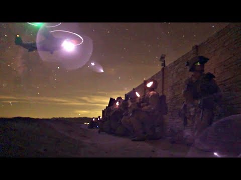 Marines Conduct Low-Light Air Assault Exercise During Weapons And Tactics Instructors Course