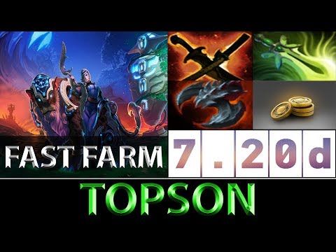 TOPSON [Luna] Fast Farm Carry Efficient ► Dota 2 7.20d