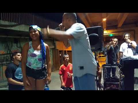 Negra rê vs Doug Zn - roda cultural da marginow