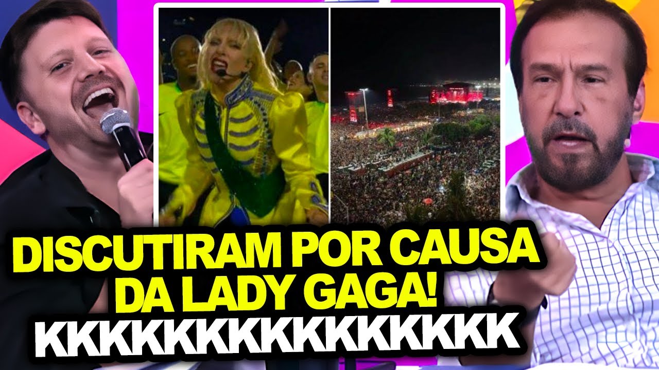 PÂNICO COMENTA SOBRE O IMPRESSIONANTE SHOW DE LADY GAGA NO RIO DE JANEIRO