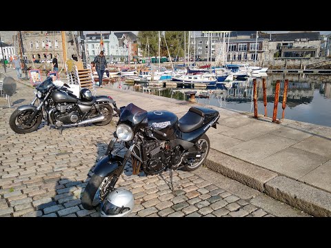 2020-9-13 Triumph Speed Triple Ride to Plymouth and then across Dartmoor