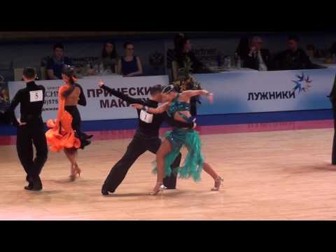 Edgaras Baltaragis - Indre Kucinskaite DanceForum 2017 WDSF int Open Latin 1/2 Paso