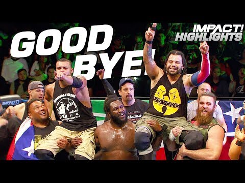 WATCH – An Emotional Farewell for LAX from IMPACT Wrestling Roster!