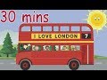 The Wheels On The Bus And Lots More Nursery Rhymes! 30 minutes!