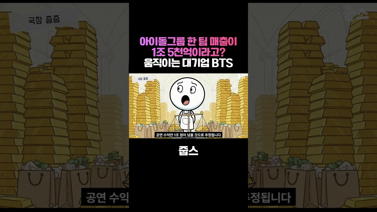 79회 공연으로 매출 1.5조? 중소기업 뛰어넘는 BTS의 위력