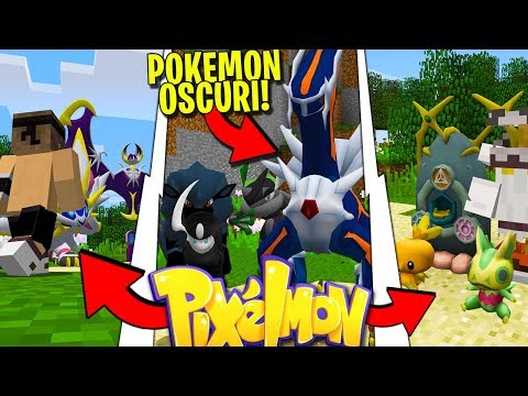 THE NEW PIXELMON! DARK AND LEGENDARY SHADOW POKEMON! - Minecraft ITA