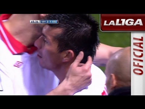 Gol de Medel (3-1) en el Sevilla FC - Celta de Vigo - HD