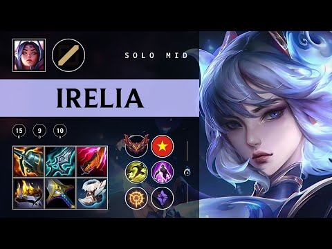 Irelia Mid vs Ahri - VN Grandmaster Patch 25.24
