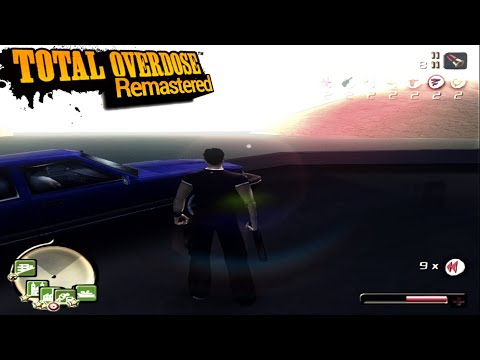 Total Overdose Remastered Graphics Mod 2023 Gameplay Challenge - Junkyard Bike Race