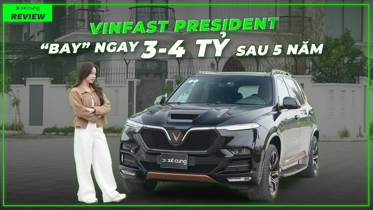 Vinfast President experience after 5 years: Is the 1 billion VND price tag for the 6.2L V8 engine...