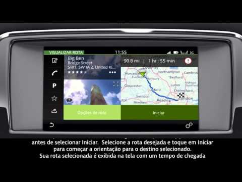 Jaguar XJ | InControl Touch Pro Navigation Entering a destination