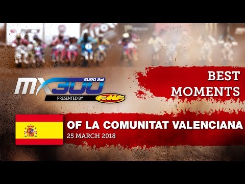 EMX300 Presented by FMF Racing Race1 Best Moments - Redsand 2018