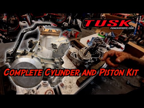 Is the Tusk Top End Kit Worth It? YZ250 Piston & Cylinder Upgrade!