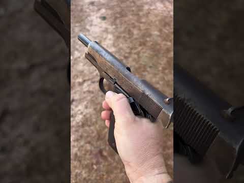 #1911 #blackarmy #106yearsold #45auto #gun #firearms#colt #1918