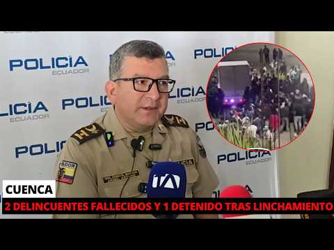 2 Delincuentes fallecidos y 1 detenido tras justicia indígena en Azuay