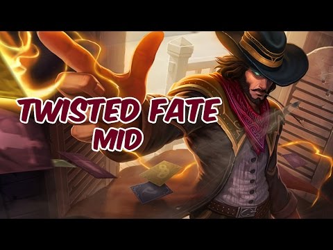 Twisted Fate Mid vs Anivia - Diamond - Preseason 6 - Patch 5.24