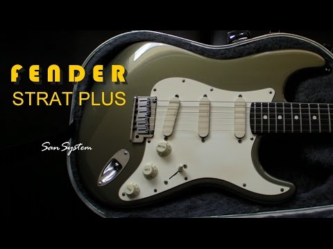 FENDER Strat plus Series (Stratocaster) 1988 , Pewter