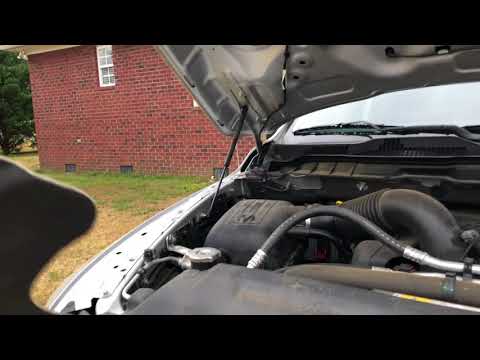 Installing 2013 Dodge Ram Hood Panel With New Clips