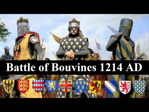Schlacht von Bouvines 1214 n. Chr. - Englisch-Französischer Krieg - Dokumentation