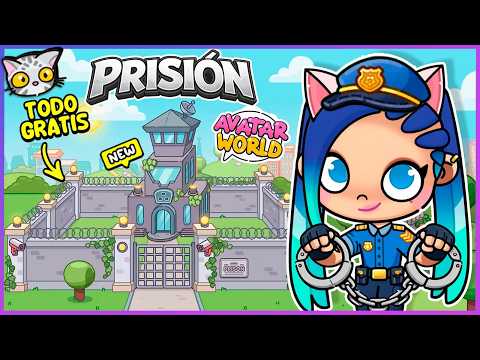 🚔🔒 The PRISON arrives in Avatar World! 😱 And it’s FREE! 💙 Full decoration